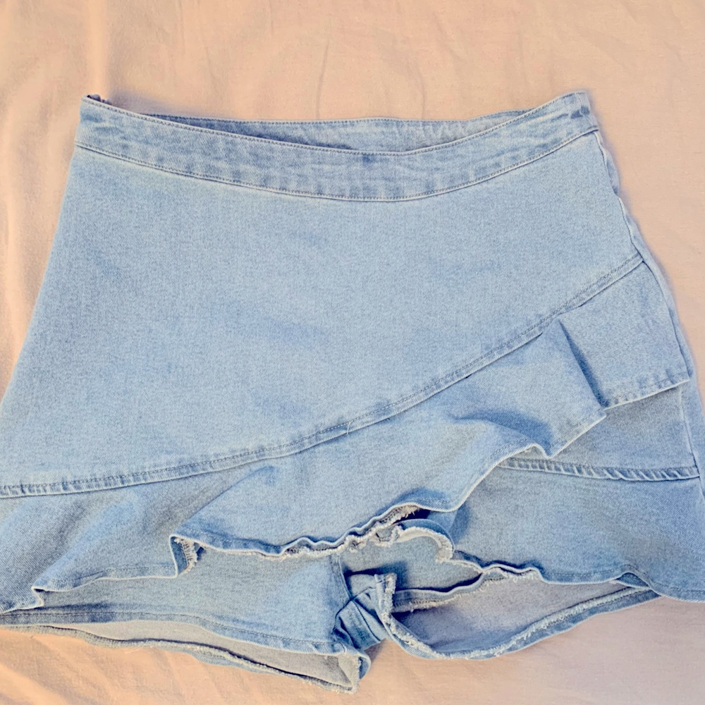 Shein Jean skort. Size small